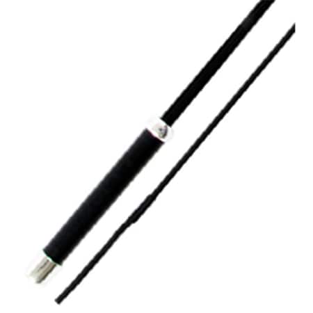 Jacks Imports Dressage Whip with Leather Handle BLACK 42" 105CM 1545-BK-42